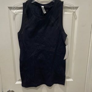 Athleta new long tank workout top size m